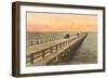 Gandy Bridge, Tampa Bay, Florida-null-Framed Art Print