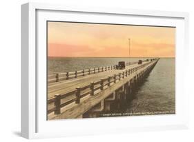 Gandy Bridge, Tampa Bay, Florida-null-Framed Art Print