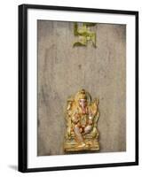 Ganesh and Swastika, Batu Caves, Kuala Lumpur, Malaysia, Southeast Asia, Asia-Godong-Framed Photographic Print