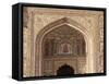 Ganesh Bol Gate, Amber Fort Palace, Jaipur, Rajasthan, India, Asia-Wendy Connett-Framed Stretched Canvas