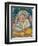 Ganesh Mural in the City Palace, Rajasthan, India-Walter Bibikow-Framed Premium Photographic Print