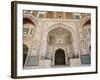 Ganesh Pol (Ganesh Gate) in Amber Fort, Jaipur, Rajasthan, India, Asia-null-Framed Photographic Print