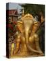 Ganesh Statue in Wat Deydos, Kompong Cham, Cambodia, Indochina, Southeast Asia-Godong-Stretched Canvas