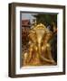 Ganesh Statue in Wat Deydos, Kompong Cham, Cambodia, Indochina, Southeast Asia-Godong-Framed Photographic Print