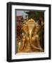 Ganesh Statue in Wat Deydos, Kompong Cham, Cambodia, Indochina, Southeast Asia-Godong-Framed Photographic Print