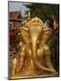 Ganesh Statue in Wat Deydos, Kompong Cham, Cambodia, Indochina, Southeast Asia-Godong-Mounted Photographic Print