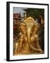 Ganesh Statue in Wat Deydos, Kompong Cham, Cambodia, Indochina, Southeast Asia-Godong-Framed Photographic Print