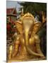 Ganesh Statue in Wat Deydos, Kompong Cham, Cambodia, Indochina, Southeast Asia-Godong-Mounted Photographic Print