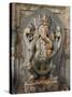 Ganesh Stone Statue, Son of Shiva and Parvati.-Don Smith-Stretched Canvas