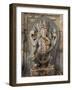 Ganesh Stone Statue, Son of Shiva and Parvati.-Don Smith-Framed Photographic Print