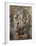 Ganesh Stone Statue, Son of Shiva and Parvati.-Don Smith-Framed Photographic Print