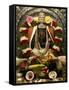 Ganesh Temple Statue, Paris, France, Europe-null-Framed Stretched Canvas