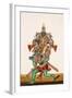 Ganesha Defeating an Evil Demon, from Thanjavur, India-null-Framed Giclee Print