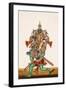 Ganesha Defeating an Evil Demon, from Thanjavur, India-null-Framed Giclee Print