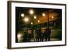 Gang Members Confront Each Other the Highway in Scene from West Side Story-Gjon Mili-Framed Photographic Print