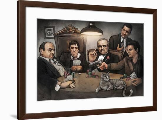 Gangers-Big Chris Art-Framed Art Print