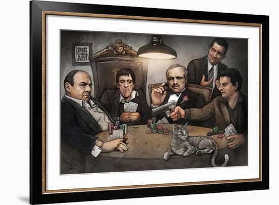 Gangers-Big Chris Art-Framed Art Print