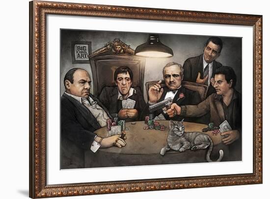 Gangers-Big Chris Art-Framed Art Print