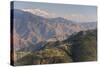 Gangotri Mountains, Garwhal Himalaya, Seen from Mussoorie Hill Station, Uttarakhand, India, Asia-Tony Waltham-Stretched Canvas