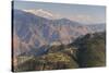 Gangotri Mountains, Garwhal Himalaya, Seen from Mussoorie Hill Station, Uttarakhand, India, Asia-Tony Waltham-Stretched Canvas