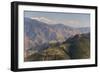 Gangotri Mountains, Garwhal Himalaya, Seen from Mussoorie Hill Station, Uttarakhand, India, Asia-Tony Waltham-Framed Photographic Print