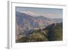 Gangotri Mountains, Garwhal Himalaya, Seen from Mussoorie Hill Station, Uttarakhand, India, Asia-Tony Waltham-Framed Photographic Print