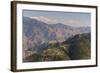 Gangotri Mountains, Garwhal Himalaya, Seen from Mussoorie Hill Station, Uttarakhand, India, Asia-Tony Waltham-Framed Photographic Print