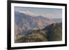 Gangotri Mountains, Garwhal Himalaya, Seen from Mussoorie Hill Station, Uttarakhand, India, Asia-Tony Waltham-Framed Photographic Print