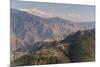 Gangotri Mountains, Garwhal Himalaya, Seen from Mussoorie Hill Station, Uttarakhand, India, Asia-Tony Waltham-Mounted Photographic Print