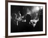 Gangster Mickey Cohen Sitting with His Girl Friend Liz Renay-Allan Grant-Framed Photographic Print