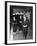 Gangster Mickey Cohen Walking with His Girlfriends Barbara Darnell and Liz Renay-Allan Grant-Framed Premium Photographic Print