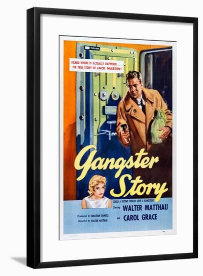 Gangster Story-null-Framed Art Print