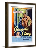 Gangster Story-null-Framed Art Print