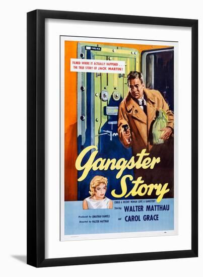 Gangster Story-null-Framed Art Print
