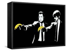 Gangsters With Bananas-null-Framed Stretched Canvas