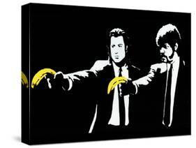 Gangsters With Bananas-null-Stretched Canvas
