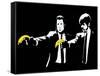 Gangsters With Bananas-null-Framed Stretched Canvas