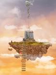 Island in the Sky. Illusion-Ganna Demchenko-Art Print