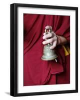 Gantha Tibetan Bell, Kathmandu, Nepal, Asia-Godong-Framed Photographic Print