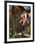 Ganymede, 1886 (W/C and Gouache on Paper)-Gustave Moreau-Framed Giclee Print