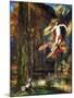 Ganymede, 1886 (W/C and Gouache on Paper)-Gustave Moreau-Mounted Giclee Print