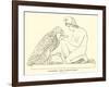 Ganymede, after Thorwaldsen, Danish Court-null-Framed Giclee Print