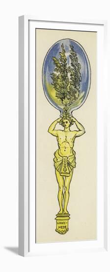 Ganymede and the Myth of the Poplar Tree-John Shenton Eland-Framed Premium Giclee Print