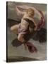 Ganymède enlevé par Jupiter-Eustache Le Sueur-Stretched Canvas