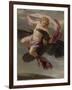 Ganymède enlevé par Jupiter-Eustache Le Sueur-Framed Giclee Print