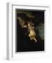 Ganymede in the Claws of the Eagle (Zeus), 1635-Rembrandt van Rijn-Framed Premium Giclee Print