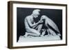 Ganymede with the Eagle of Jupiter, 1817-Bertel Thorvaldsen-Framed Giclee Print