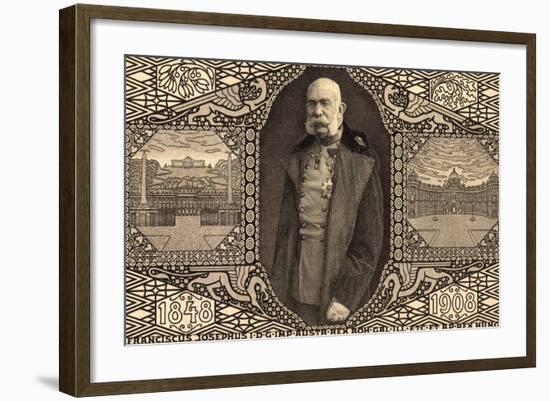 Ganzsachen Kaiser Franz Joseph I. Schönbrunn-null-Framed Giclee Print