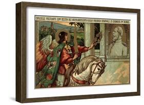 Ganzsachen Taunus, Kaiser Friedrich,Erzengel Michael-null-Framed Giclee Print