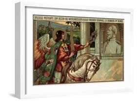 Ganzsachen Taunus, Kaiser Friedrich,Erzengel Michael-null-Framed Giclee Print